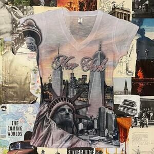 Y2k new york city shirt